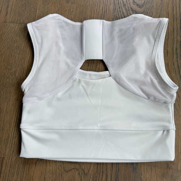 White Sports Bra - Picture 2 of 7